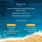 Aqualogica Glow+ Dewy Sunscreen SPF 50 PA++++ with Papaya & Vitamin C | For Dry, Sensitive, Oily & Combination Skin | UVA/B & Blue Light Protection | Fragrance-Free | For Men & Women | 50g - Fast UK Delivery - Image 6
