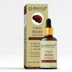 Rooted Actives Organic Reishi Mushroom Liquid Extract (30 ML, 30 Servings) - Fast UK Delivery