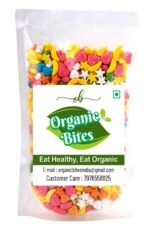 Organic Bites Fruit-Flavored Bright Colorful Hard Candy In Assorted shapes -200 gm - Fast UK Delivery