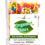 Organic Bites Fruit-Flavored Bright Colorful Hard Candy In Assorted shapes -200 gm - Fast UK Delivery