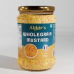 Abbie's Wholegrain Mustard 350 g || For Dressings, Salads, Marinades || Classic French Recipe - Fast UK Delivery