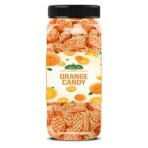 Organic Bites Orange Candy (Narangi Goli) - 200 gm (Jar pack) - Fast UK Delivery