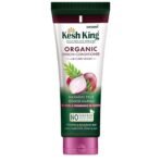 Kesh King Organic Onion Conditioner with Curry Leaves | Conditioner for Frizzy Hair, Reduces Hair Fall, Deep Nourishment & Hydration | Hair Conditioner for Dry, Damaged Hair- 200ml - Fast UK Delivery