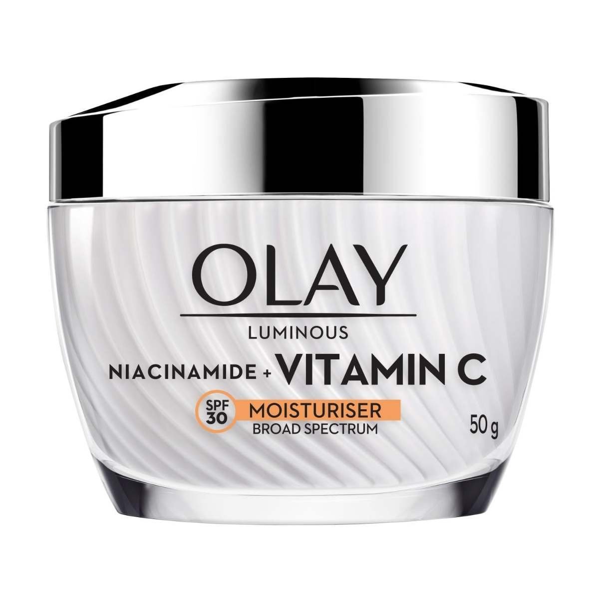 uk617txTsIdJL-1-1.jpg Olay Vitamin C Face Cream with SPF30 l Brightens Skin and Reveals Glow | Smooth Texture with Niacinamide l Paraben and Sulphate Free | Normal, Oily, Dry and Combination Skin l 50g - Fast UK Delivery - Image 1