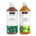 Kapiva Karela Jamun Juice + Amla Juice | Power Combo for Blood Sugar Control and General Wellness (1L+1L) - Fast UK Delivery