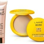 LAKME Sun Expert Ultra Matte Spf 40 Pa+++ Compact, 7G And Complexion Care Face Cream for All Skin Type, Bronze, 9G - Fast UK Delivery