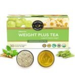 TEACURRY Weight Plus Tea (30 Tea bags) - Helps in Gaining Mass - Men & Women | Green Tea Weight plus and Ayurvedic Tea for Manage weight | 100% Natural Herbal Tea - Fast UK Delivery