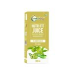 Nutriorg Nutri Fit Juice 500ml,Herbal Juice with Green Tea, Amla, Aloe Vera, Gurmar & Guggul, Supports Weight Loss, Fat Burning & Metabolism,100% Pure & Natural Detox & Appetite Control - Fast UK Delivery