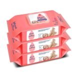 Johnson's Baby Wet Wipes | 216 Wipes (Buy 2 Get 1 Free) | Alcohol & Soap Free | Prevents Rashes & Redness | With 3X Moisturising Lotion | As Mild as Pure Water | Enriched with Glycerin | - Fast UK Delivery
