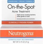 Neutrogena On-The-Spot Acne Treatment Vanishing Cream Formula 0.75 oz (Pack of 5) - Fast UK Delivery