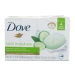 Dove go fresh Beauty Bar, Cucumber and Green Tea 4 oz, 4 Bar - Fast UK Delivery