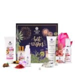 Ayouthveda Best Wishes Gift Hamper Special Body Care Set For Family & Friends | Luxury Combo Kit for All Occasions | Personal care Essential | Rakhi Special Gift |Pack of 6 - Fast UK Delivery