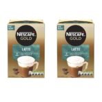 Nescafe Gold Latte - 2 Pack Pouch, 2 x 156 g - Fast UK Delivery