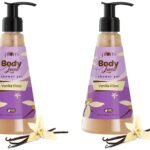 Plum BodyLovin' Vanilla Vibes Body Wash | SLS-Free Creamy Body Wash For Women | Long Lasting Vanilla Fragrance | Aloe-Infused Nourishing Body Cleanser For Soft & Smooth Skin (240 ml) (Pack of 2) - Fast UK Delivery