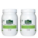 INDUS VALLEY 100% Organic Henna Leaf Powder Jar - Set of 2 (500g*2=1000g) - Fast UK Delivery