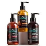mCaffeine Coffee Body Washes for Men & Women| For Tan Removal & Deep Cleansing | Assorted Value Pack Combo | Contains 3 Shower Gels in Energizing Aroma of Berry, Almond & Cocoa | Pack of 3 | 600ml - Fast UK Delivery