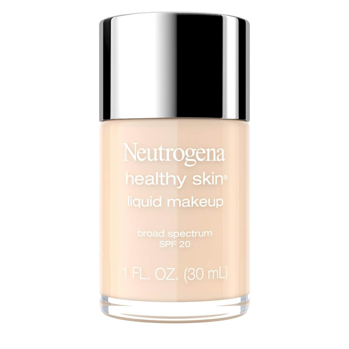 uk61AE4lEfn4L-1-1.jpg Neutrogena Healthy Skin Liquid Makeup Foundation For All Skin Types,Broad Spectrum Spf 20 Sunscreen,Lightweight&Flawless Coverage Natural Foundation For All Skin Types,Classic Ivory,1 Fl. Oz - Fast UK Delivery - Image 1