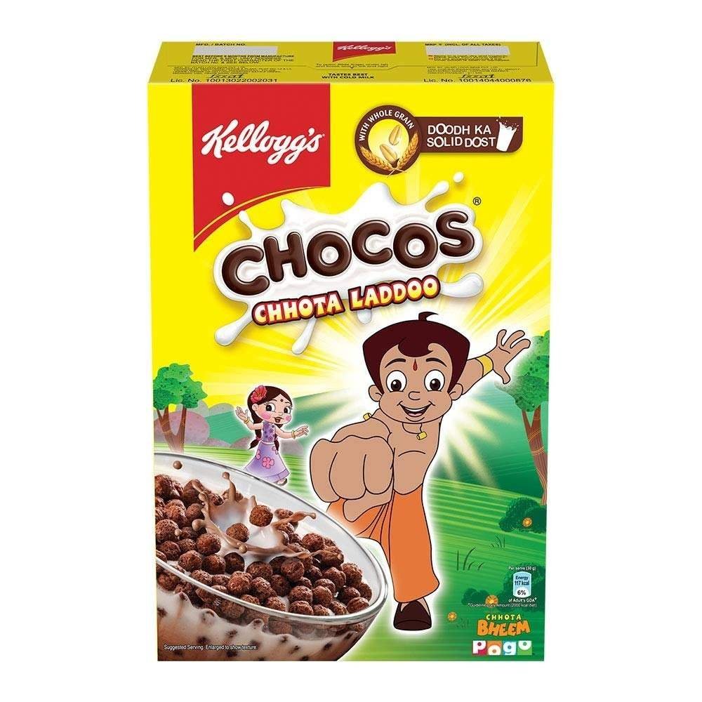 uk61AFpU82S-L-1-1.jpg Kellogg's Chocos Chhota Laddoo Edition, 425 G - Chocos - Fast UK Delivery - Image 1