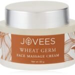 Jovees Herbal Wheat Germ Face Massage Cream with Vitamin E skin Nourishing and Hydrating |50gm - Fast UK Delivery