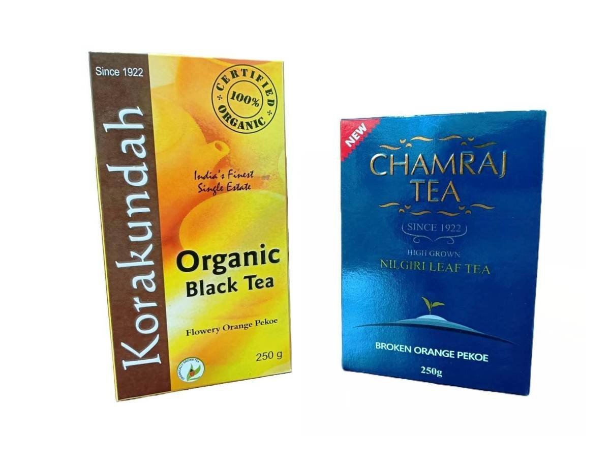 uk61AeuwxoFL-1.jpg KORAKUNDAH Organic Black Tea 250 g|CHAMRAJ Nilgiri Tea BOP 250 g |Pack of 2|Total 500 g|India's Finest Chamraj Nilgiri Tea - Fast UK Delivery - Image 1