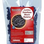 OrganoNutri Superlife Fresh Jumbo Black Seedless Raisins (480 g) - Fast UK Delivery