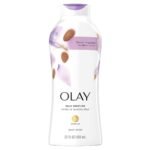 Olay Hydrating Clean Almond Milk Body Wash, White, 650 ml - Fast UK Delivery