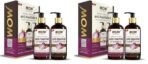 Wow Skin Science Onion Oil Shampoo & Conditioner Kit With Red Onion Seed Oil Extract, Black Seed Oil & Pro-Vitamin B5 (Shampoo + Conditioner), 600 Ml (Pack of 2) - Fast UK Delivery