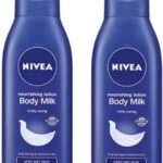 Nivea Body Milk Nourishing Body Lotion 400ML Each (Pack of 2) (800 ml) - Fast UK Delivery