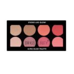 Swiss Beauty Ultra Blush Palette with highly blendable shades | Pigmented Blusher for a Natural Flush | Shade-1, 16gm| - Fast UK Delivery