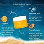 Aqualogica Glow+ Mousse Vitamin C Night Gel with Papaya for Pigmentation & Dark Spots for Men & Women - for Oily, Dry & Glowing Skin -50g - Fast UK Delivery - Image 5