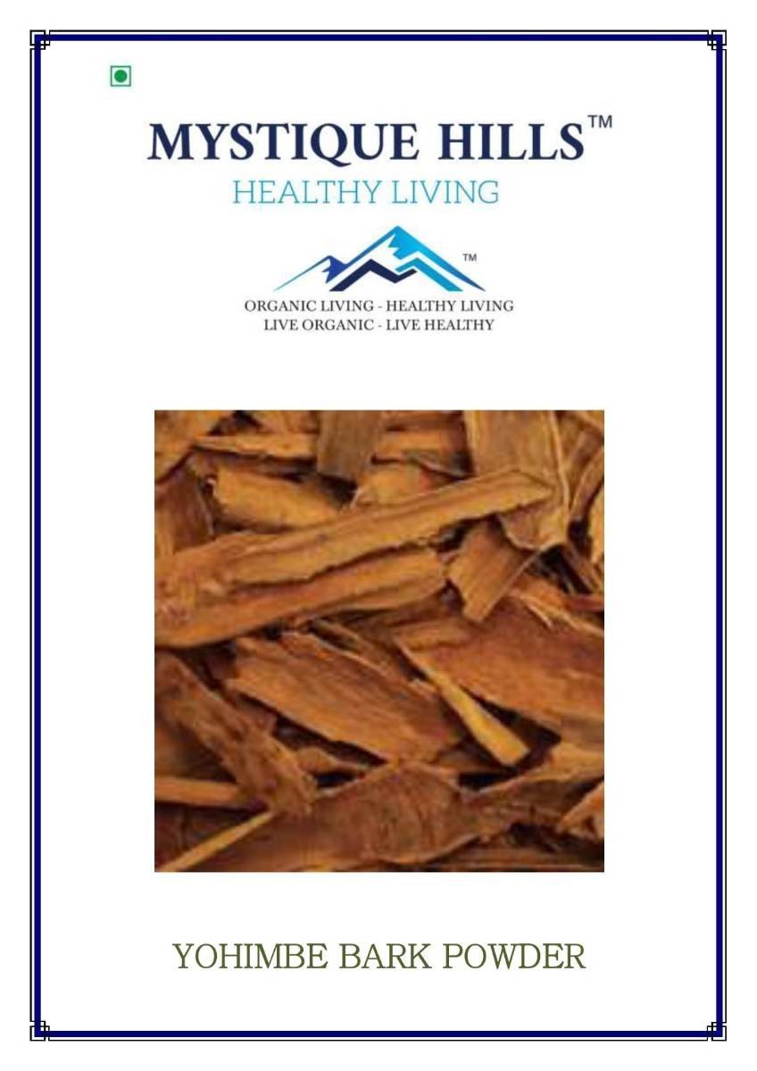 uk61CG3Gm6L-1.jpg Mystique Hills Yohimbe Bark Powder (100 g) - Image 1