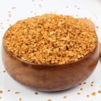 Organic Bites Roasted Split Coriander Seeds Dhana Dal (200) - Fast UK Delivery