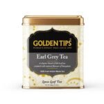 Golden Tips Earl Grey Loose Leaf Black Tea Blended With Pure Oil Of Bergamot, Brew Hot/Iced Tea, (100 Gram, 50 cups) - Fast UK Delivery