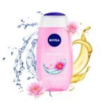 NIVEA Waterlily & Oil 250ml Body Wash| Shower Gel with Care Oil Pearls| Refreshing Scent of Waterlily Flower|Clean, Healthy & Moisturized Skin - Fast UK Delivery