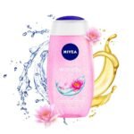 NIVEA Waterlily & Oil 250ml Body Wash| Shower Gel with Care Oil Pearls| Refreshing Scent of Waterlily Flower|Clean, Healthy & Moisturized Skin - Fast UK Delivery