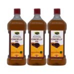 Thanjai Natural Premium Gingelly Oil | 100% Pure & Cold Pressed | Wood Pressed Sesame Oil | For Cooking & Skin Care | No Chemicals, No Additives | 3L - Fast UK Delivery