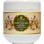 Just Herbs Herbal Henna Plus, 100% Natural, Henna Powder for Hair, Organic & Chemical Free - 200 gm - Fast UK Delivery