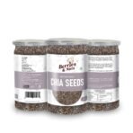 Berries And Nuts Premium Raw Chia Seeds | 750 Grams | 3 Bottle of 250 Grams - Fast UK Delivery