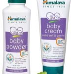 Himalaya Baby Powder (400g) & Himalaya Baby Cream, 200ml - Fast UK Delivery