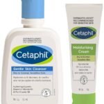 Cetaphil Gentle Skin Cleanser 125 Ml & Moisturising Cream 80 Gm - Fast UK Delivery