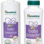 Himalaya Baby Powder (400g) & Himalaya Baby Massage Oil (500ml) - Fast UK Delivery