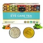 TEACURRY Eye Care Turmeric Tea (30 Tea Bags, Pack Of 1 Moth)-Helps With Eye Health, Vision, Power, Eyesight-Eye Care 100%-Tea Bags For Eyes,100 Grams - Fast UK Delivery