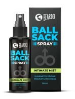 Beardo Ball Sack Spray For Men, 50ml | Intimate Care Spray for Fresh, Clean and Dry Balls | Intimate Hygiene Body Spray for Men; Prevents Odor, itch | Strictly for men Gift for men - Fast UK Delivery