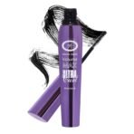 FASHION COLOUR Volume Max Ultra Curl Mascara | Volumizing | Smudge Resistant, Water Resistant | Extreme Volume | Lengthening Mascara for Eyes | Jet Black Colour | Lightweight | 8ml - Fast UK Delivery