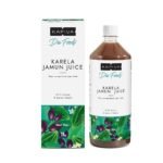Kapiva Karela Jamun Juice | Helps Control Blood Sugar Level and Lower Bad Cholesterol | Diabetic Care (1L) - Fast UK Delivery