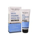 Dr. Sheth's Haldi & Hyaluronic Acid Oil-Free Moisturizer | Lightweight Moisturiser | Rehydrates Dull Skin | With 1% Hyaluronic Acid, Cica Extract & Aquaporin Boosters | For Women & Men | 50G - Fast UK Delivery