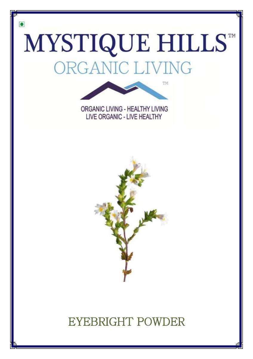 uk61DVMcz5KWL-1.jpg Mystique Hills - Organic Living Eyebright Powder(50 G) - Image 1