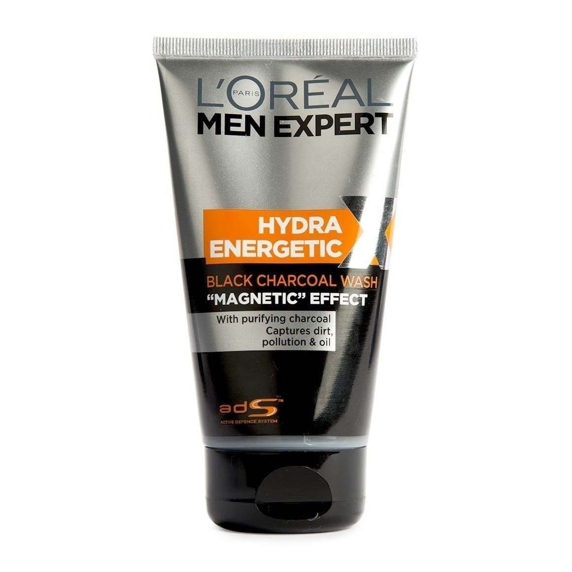 uk61DgQsiNApL-1-1.jpg L'Oreal Men Expert Hydra Energetic Black Charcoal Wash, 150ml/5oz - Fast UK Delivery - Image 1