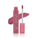 Fashion Colour Pretty Lip Glow Liquid Lipstick Waterproof Matte Finish Non Transfer 16 Hours Wear Liquid Lipstick Nudeshade To Boldshade Perfectly Fit To All Indian Skin Tones (#Nude Halo, 3ML) - Fast UK Delivery