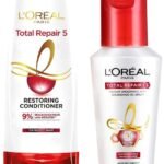L'Oreal Paris Total Repair 5 Serum, 80ml and L'Oreal Paris Total Repair 5 Conditioner (175ml) - Fast UK Delivery